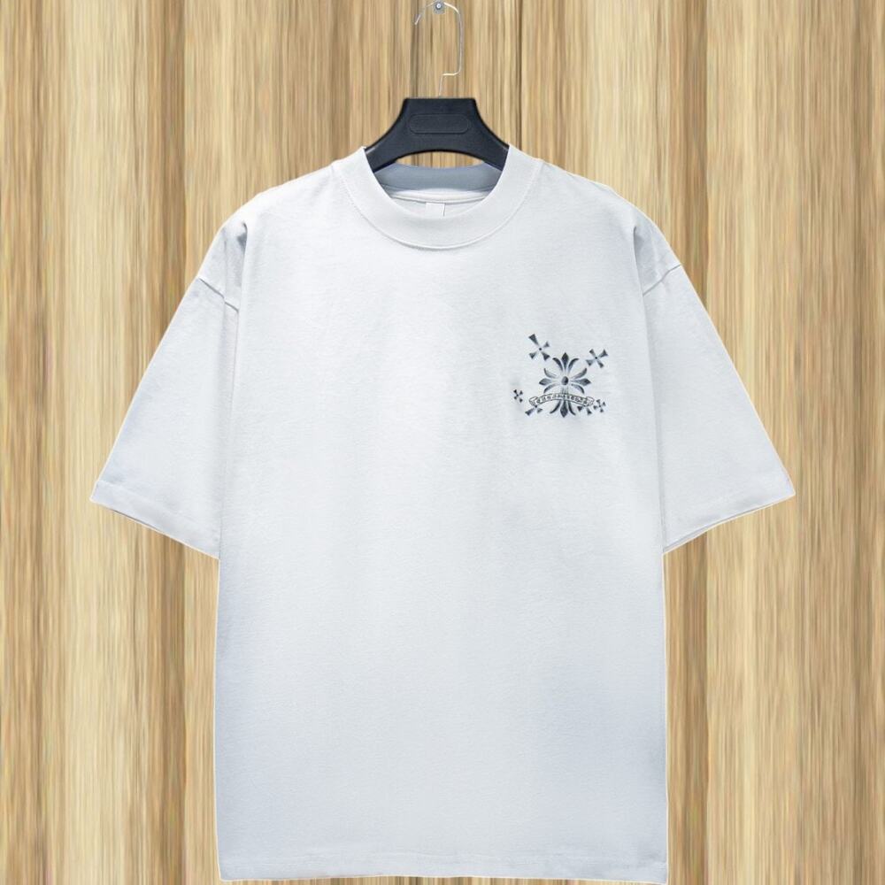 Chrome Hearts Crew Neck Short Sleeve T-Shirt